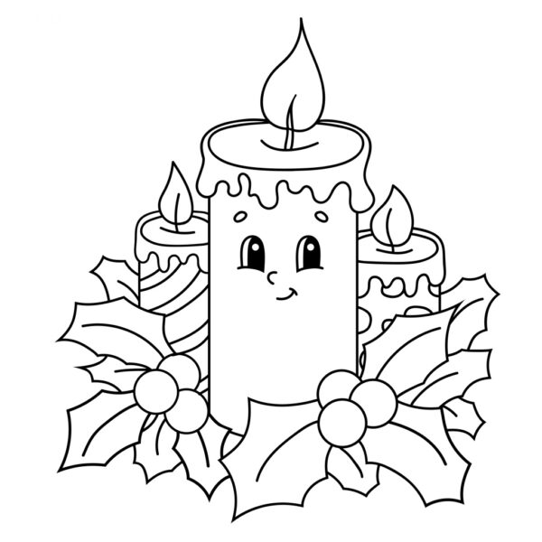 PYO Candle 01 - 8.5cm Square
